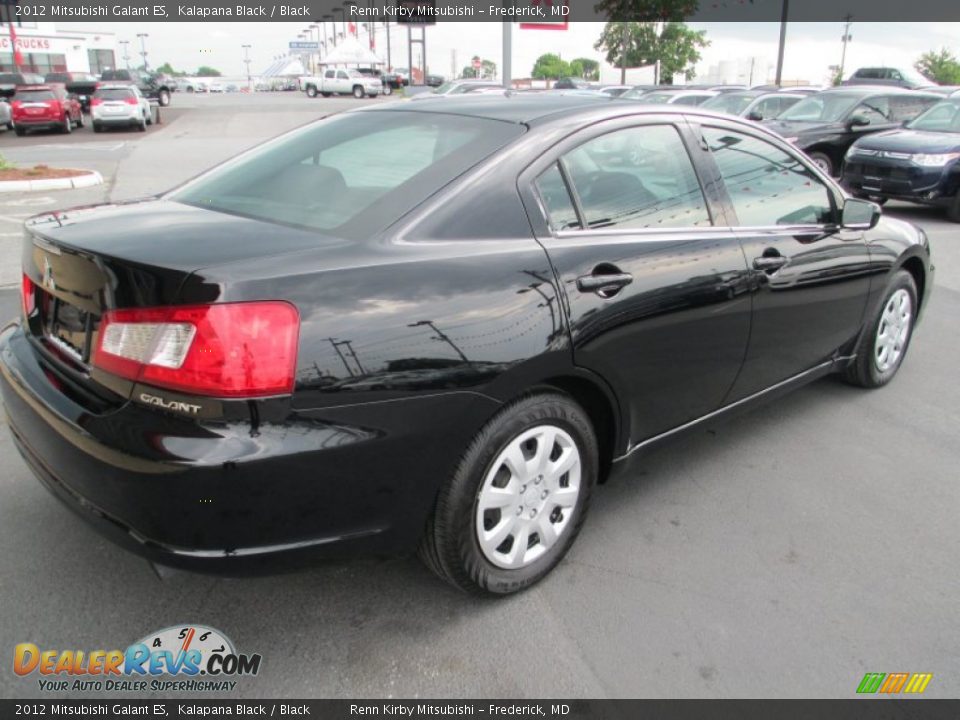 2012 Mitsubishi Galant ES Kalapana Black / Black Photo #7