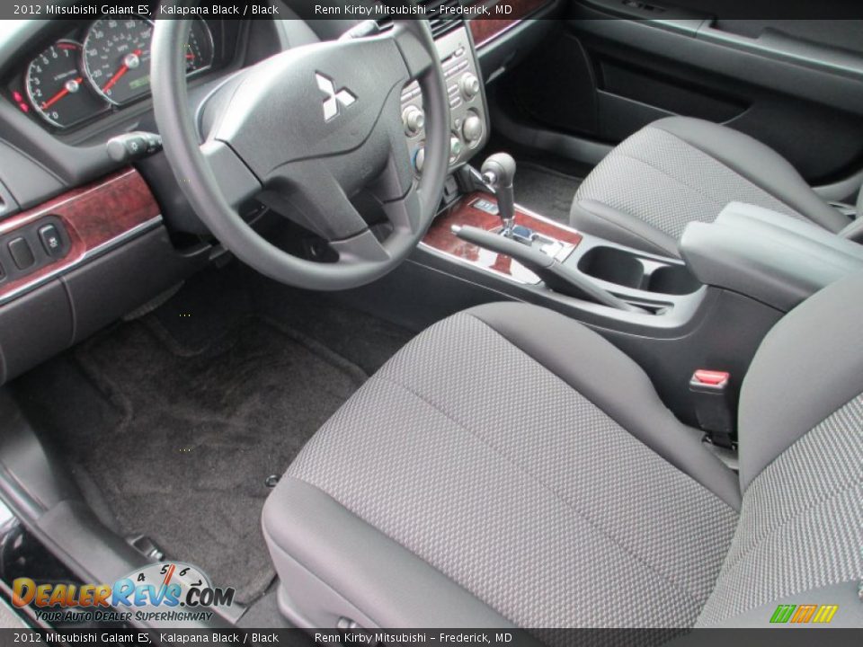2012 Mitsubishi Galant ES Kalapana Black / Black Photo #10
