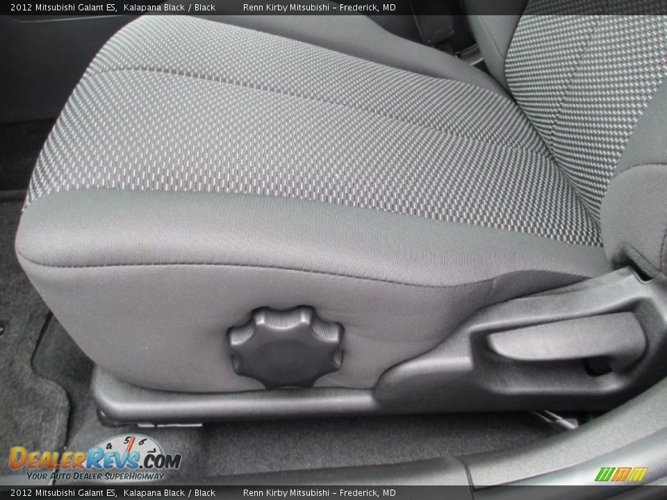 2012 Mitsubishi Galant ES Kalapana Black / Black Photo #11
