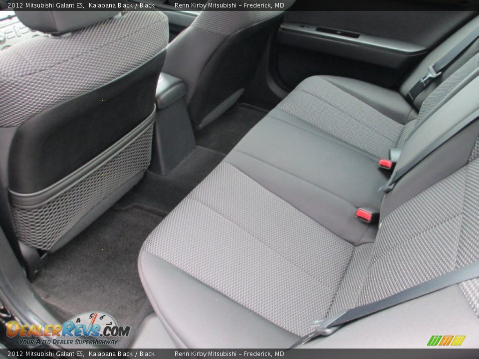 2012 Mitsubishi Galant ES Kalapana Black / Black Photo #13