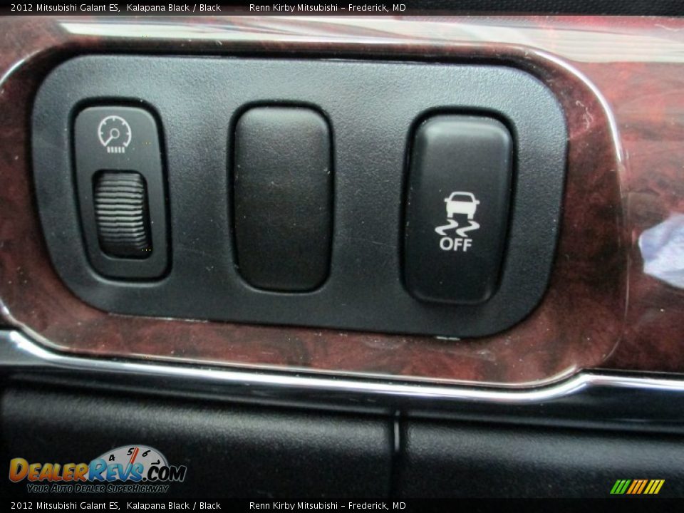 2012 Mitsubishi Galant ES Kalapana Black / Black Photo #16