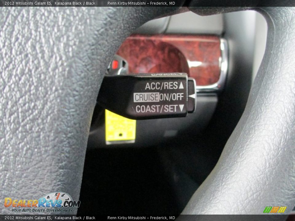 2012 Mitsubishi Galant ES Kalapana Black / Black Photo #17