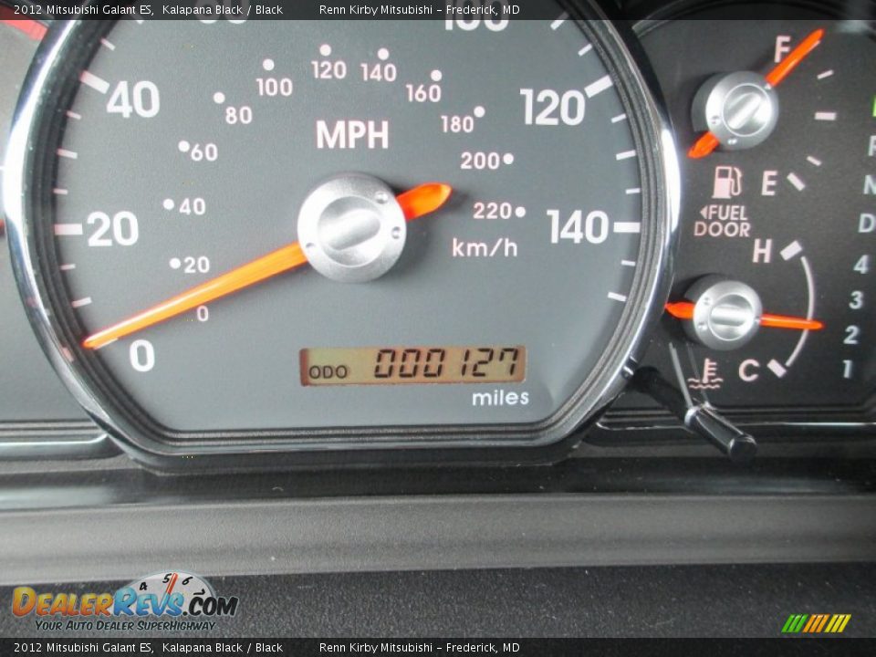 2012 Mitsubishi Galant ES Kalapana Black / Black Photo #18