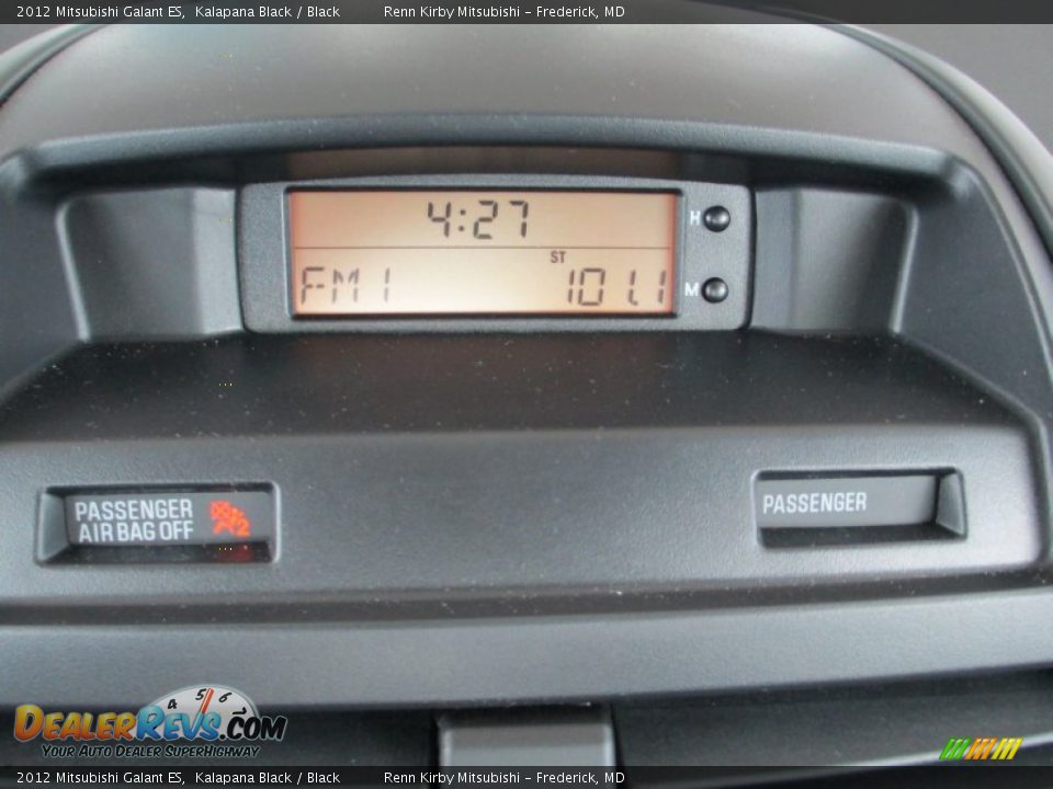 2012 Mitsubishi Galant ES Kalapana Black / Black Photo #19