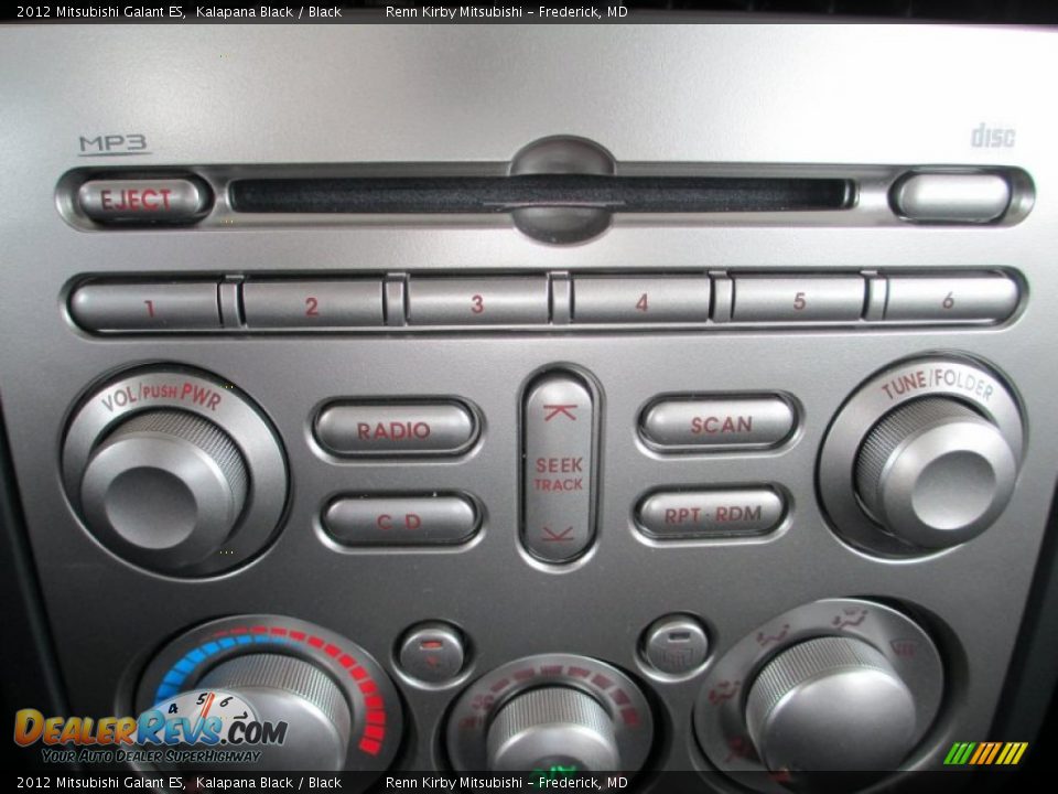 2012 Mitsubishi Galant ES Kalapana Black / Black Photo #20