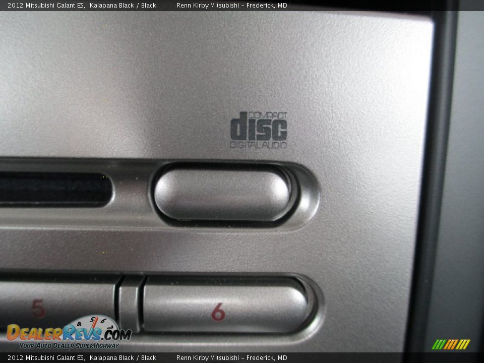 2012 Mitsubishi Galant ES Kalapana Black / Black Photo #22