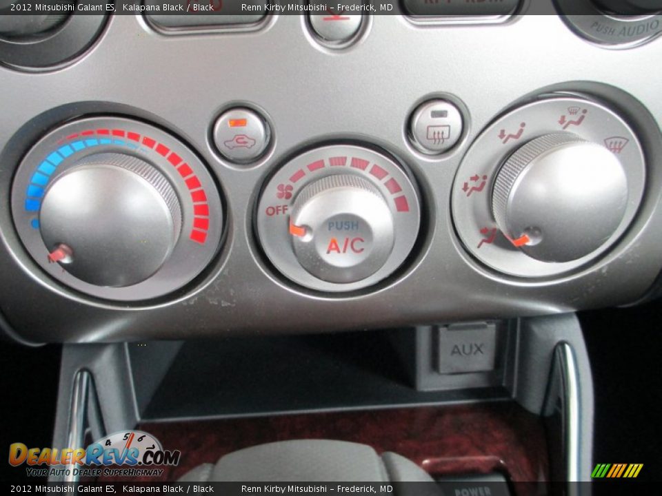 2012 Mitsubishi Galant ES Kalapana Black / Black Photo #23