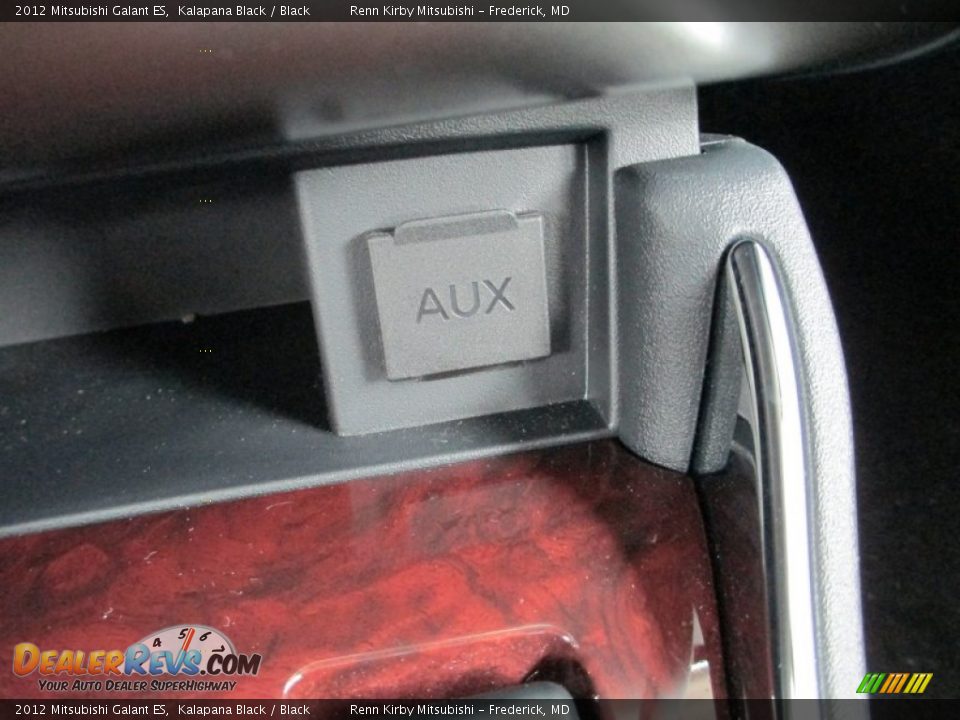 2012 Mitsubishi Galant ES Kalapana Black / Black Photo #24