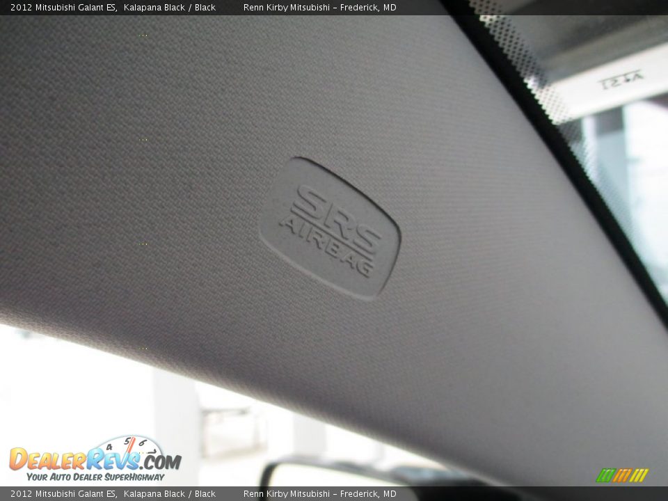 2012 Mitsubishi Galant ES Kalapana Black / Black Photo #27