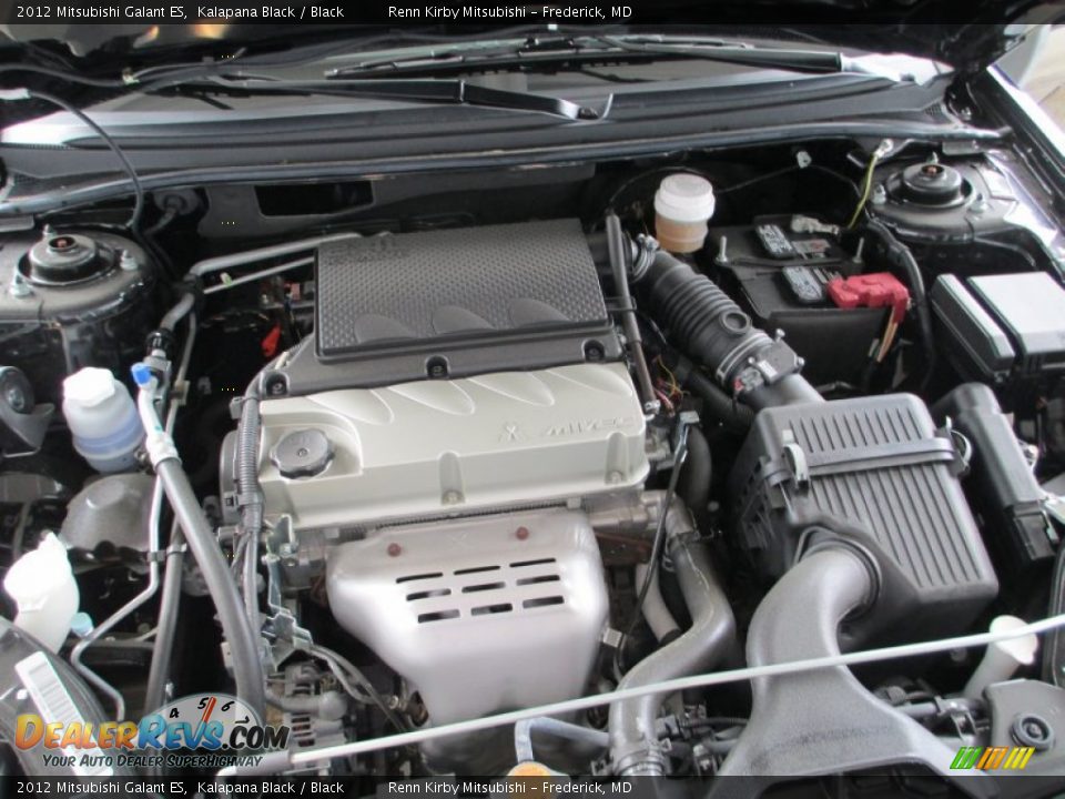 2012 Mitsubishi Galant ES Kalapana Black / Black Photo #31