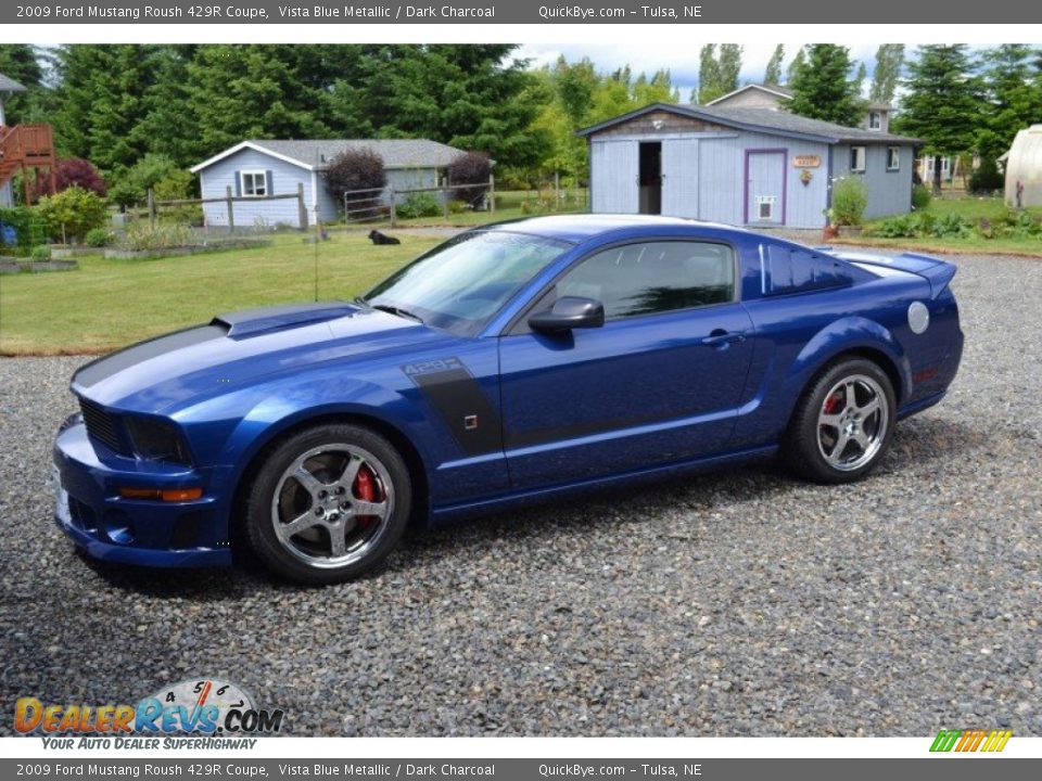 Vista Blue Metallic 2009 Ford Mustang Roush 429R Coupe Photo #1