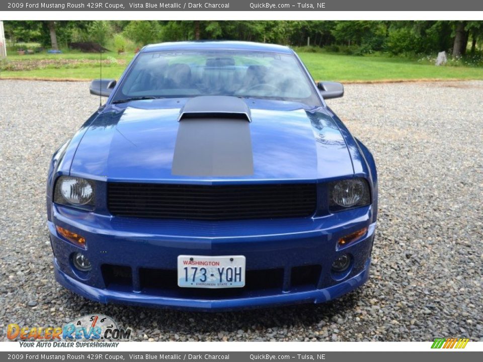 2009 Ford Mustang Roush 429R Coupe Vista Blue Metallic / Dark Charcoal Photo #3