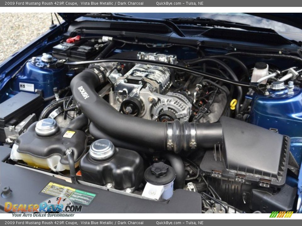 2009 Ford Mustang Roush 429R Coupe 4.6 Liter Roush Supercharged SOHC 24-Valve VVT V8 Engine Photo #13