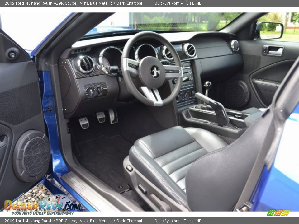 Dark Charcoal Interior - 2009 Ford Mustang Roush 429R Coupe Photo #16