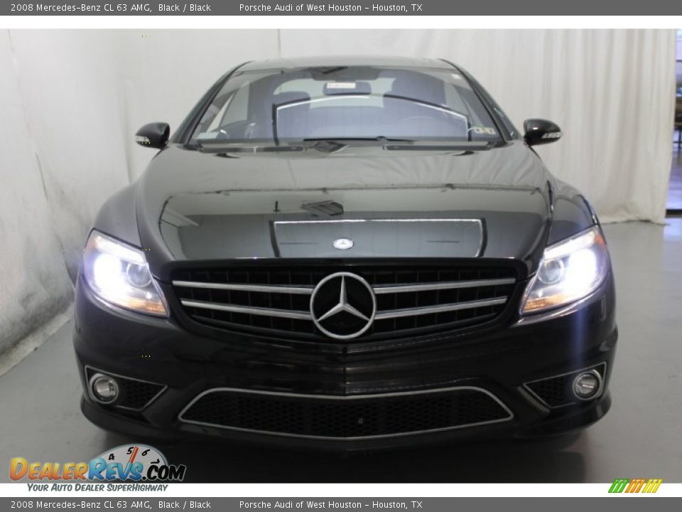 2008 Mercedes-Benz CL 63 AMG Black / Black Photo #2