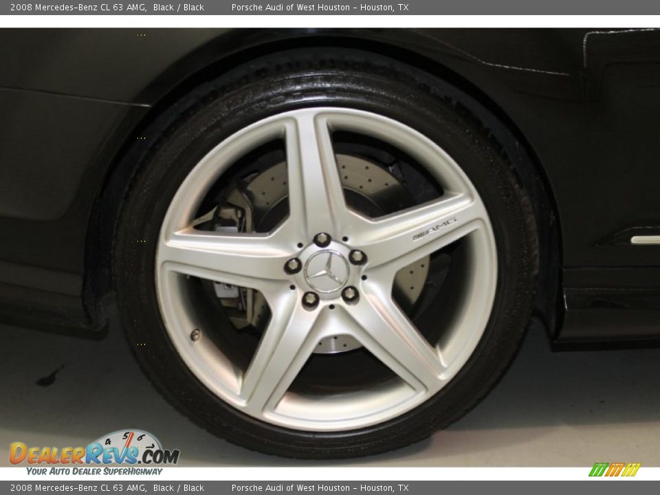 2008 Mercedes-Benz CL 63 AMG Black / Black Photo #3