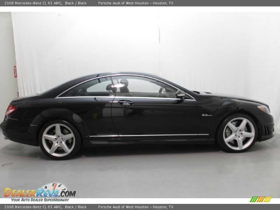 2008 Mercedes-Benz CL 63 AMG Black / Black Photo #4