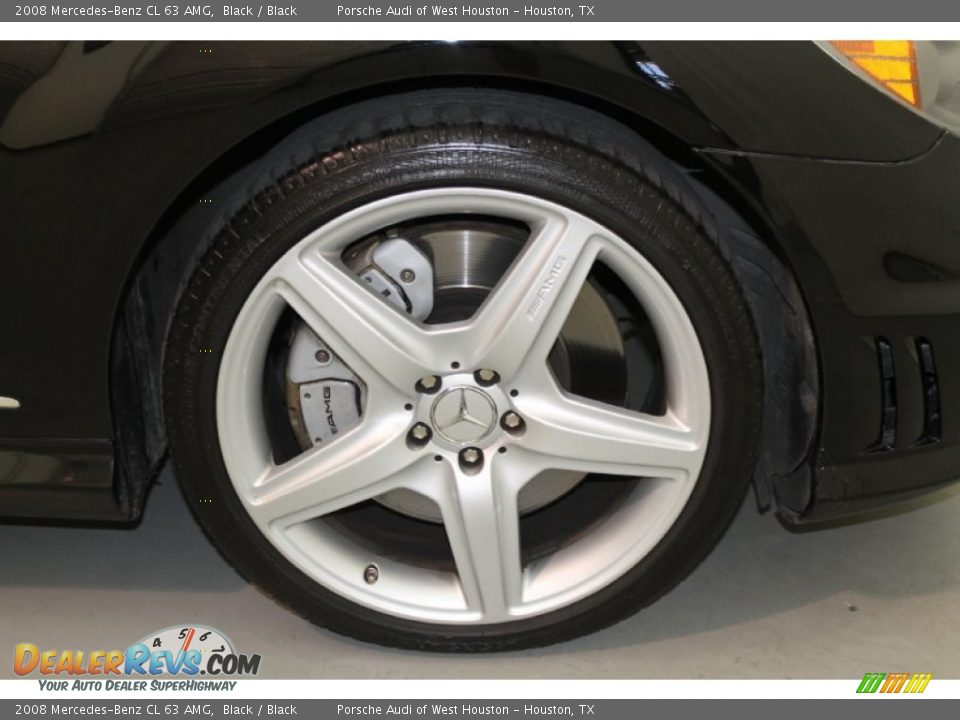 2008 Mercedes-Benz CL 63 AMG Black / Black Photo #5