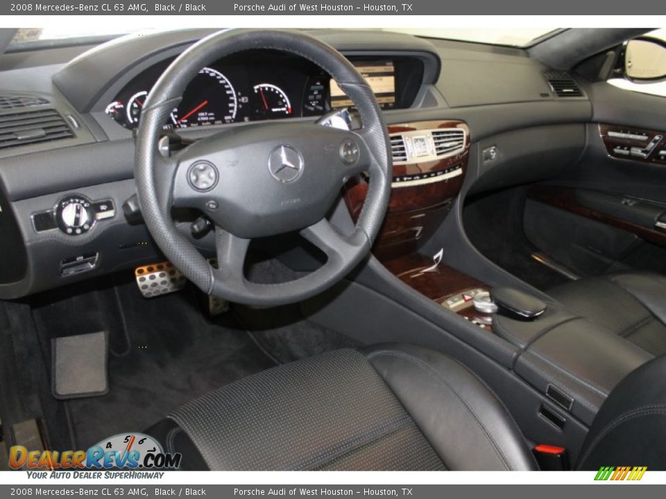 2008 Mercedes-Benz CL 63 AMG Black / Black Photo #8
