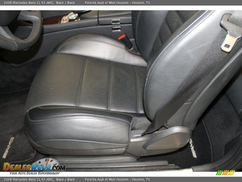 2008 Mercedes-Benz CL 63 AMG Black / Black Photo #9