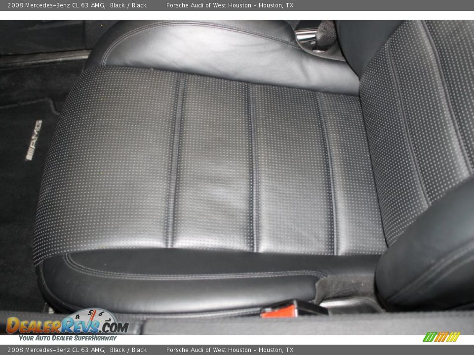 2008 Mercedes-Benz CL 63 AMG Black / Black Photo #10