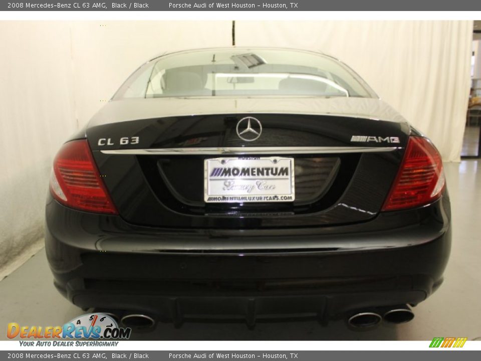2008 Mercedes-Benz CL 63 AMG Black / Black Photo #11