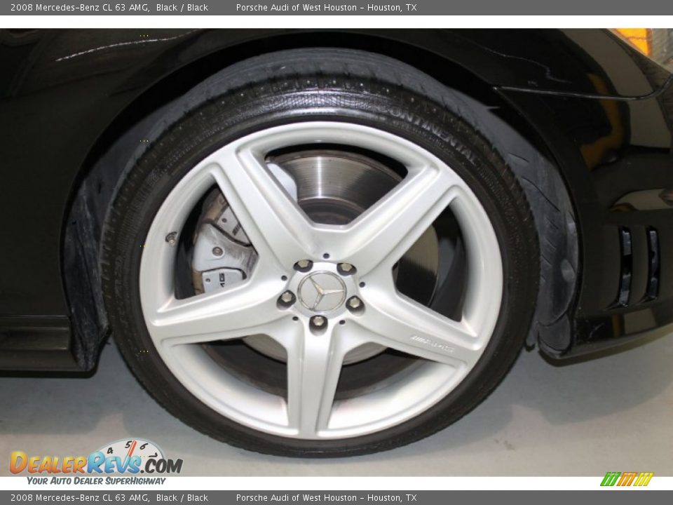 2008 Mercedes-Benz CL 63 AMG Black / Black Photo #12