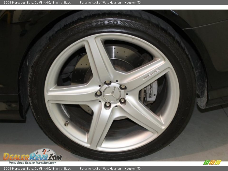 2008 Mercedes-Benz CL 63 AMG Black / Black Photo #14