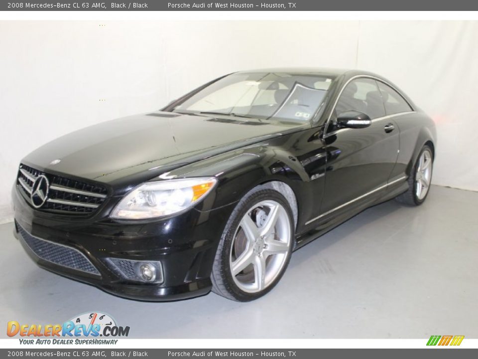 2008 Mercedes-Benz CL 63 AMG Black / Black Photo #15