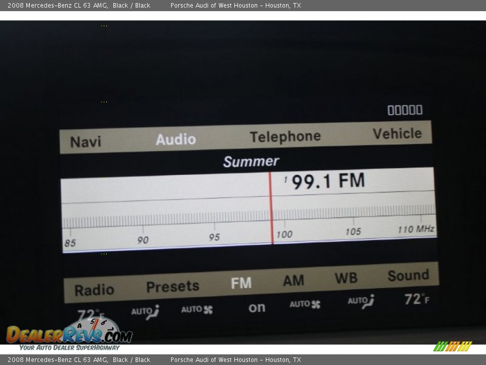 2008 Mercedes-Benz CL 63 AMG Black / Black Photo #17