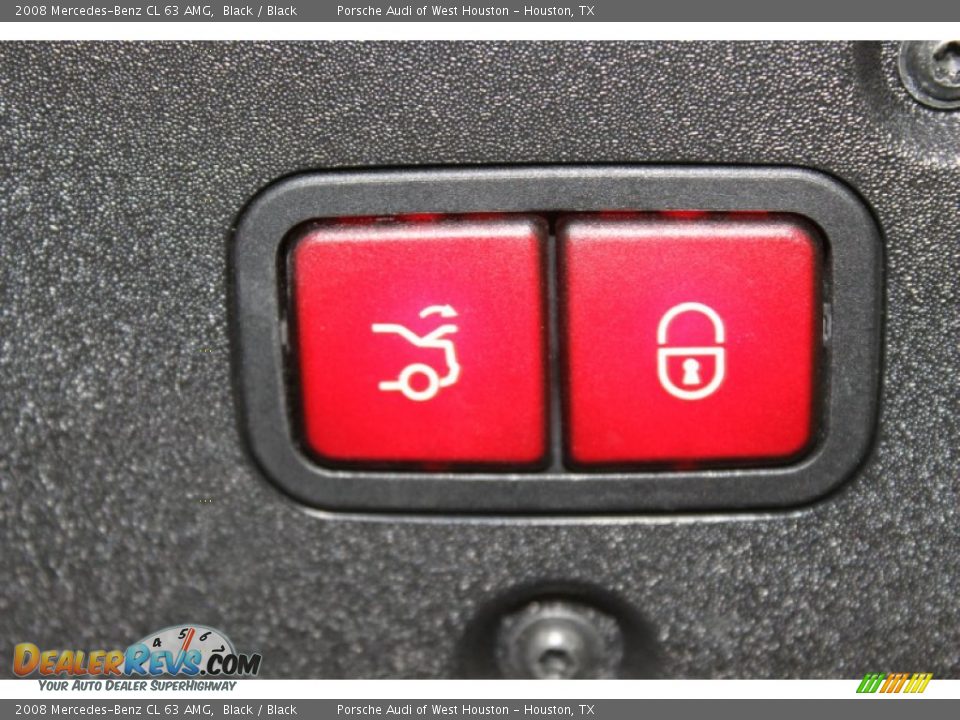 2008 Mercedes-Benz CL 63 AMG Black / Black Photo #33