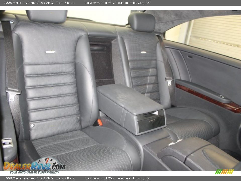 2008 Mercedes-Benz CL 63 AMG Black / Black Photo #34