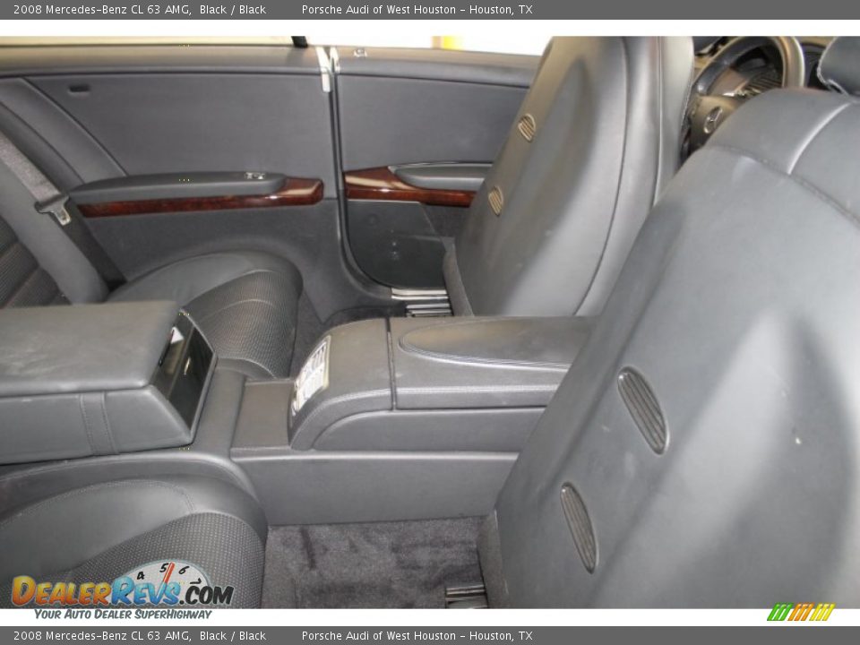 2008 Mercedes-Benz CL 63 AMG Black / Black Photo #35