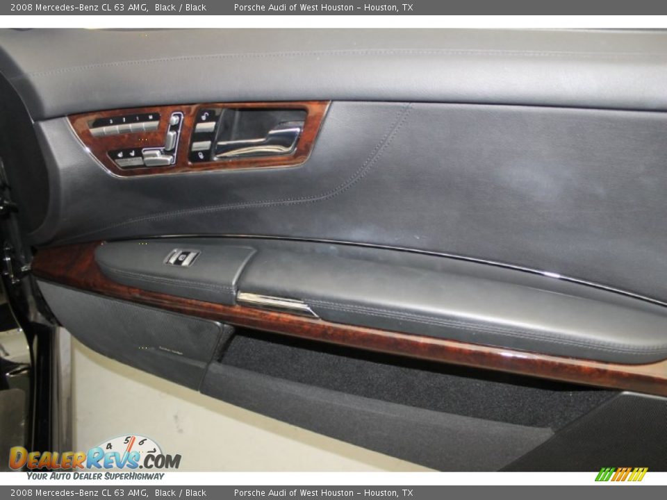 2008 Mercedes-Benz CL 63 AMG Black / Black Photo #36