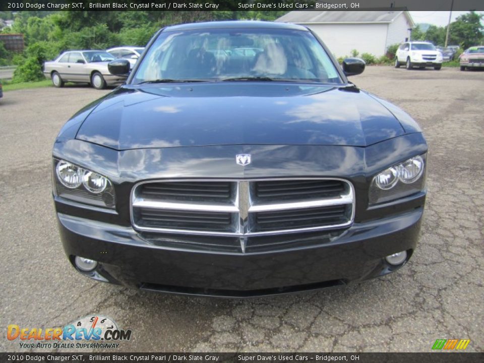 2010 Dodge Charger SXT Brilliant Black Crystal Pearl / Dark Slate Gray Photo #13