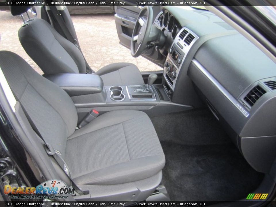 2010 Dodge Charger SXT Brilliant Black Crystal Pearl / Dark Slate Gray Photo #23