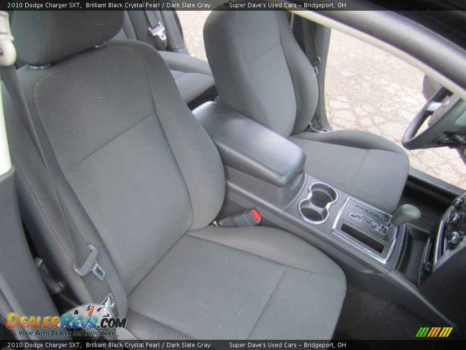 2010 Dodge Charger SXT Brilliant Black Crystal Pearl / Dark Slate Gray Photo #24
