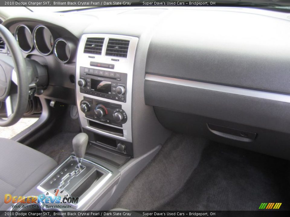 2010 Dodge Charger SXT Brilliant Black Crystal Pearl / Dark Slate Gray Photo #25