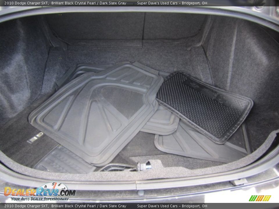 2010 Dodge Charger SXT Brilliant Black Crystal Pearl / Dark Slate Gray Photo #26