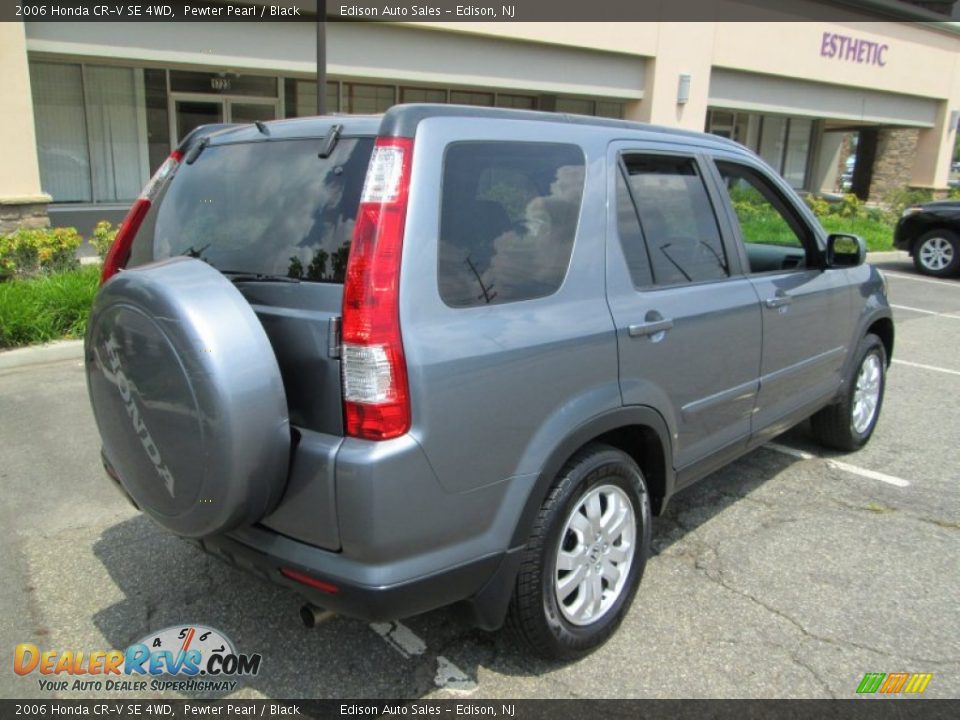 2006 Honda CR-V SE 4WD Pewter Pearl / Black Photo #7