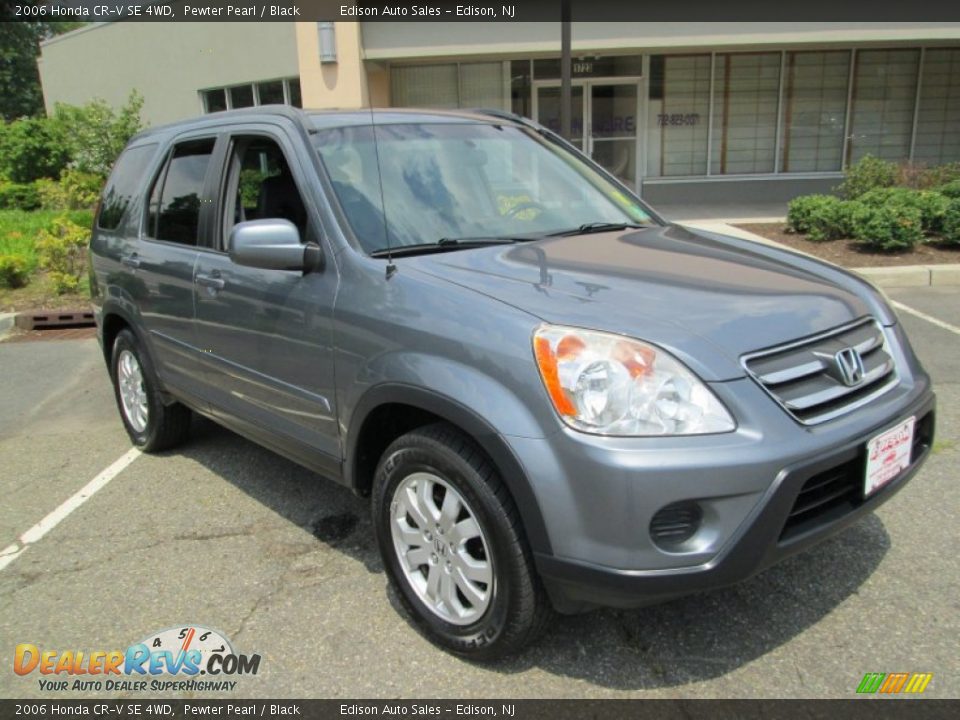 2006 Honda CR-V SE 4WD Pewter Pearl / Black Photo #10