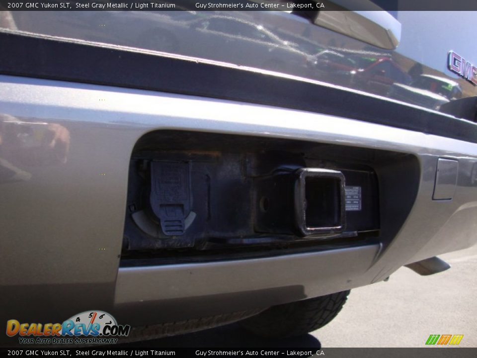 2007 GMC Yukon SLT Steel Gray Metallic / Light Titanium Photo #27