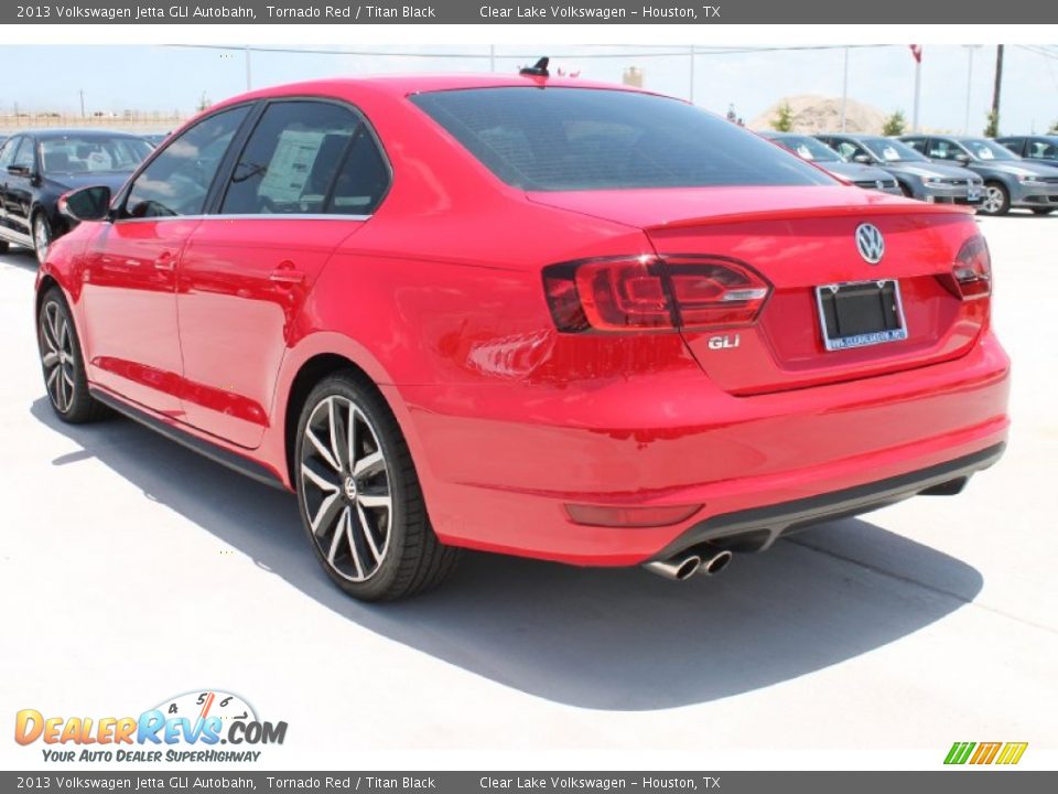 2013 Volkswagen Jetta GLI Autobahn Tornado Red / Titan Black Photo #7