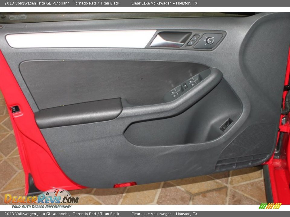 2013 Volkswagen Jetta GLI Autobahn Tornado Red / Titan Black Photo #11