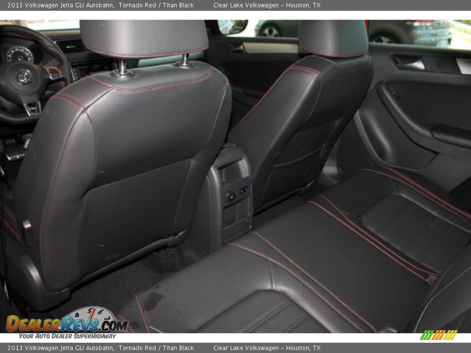 2013 Volkswagen Jetta GLI Autobahn Tornado Red / Titan Black Photo #29