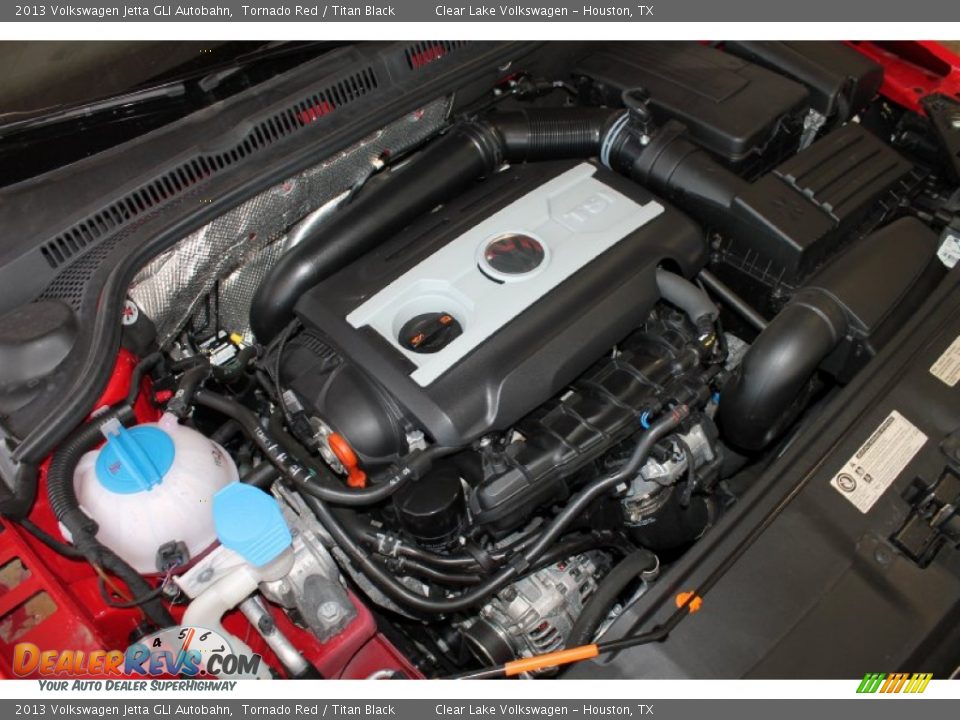 2013 Volkswagen Jetta GLI Autobahn Tornado Red / Titan Black Photo #32