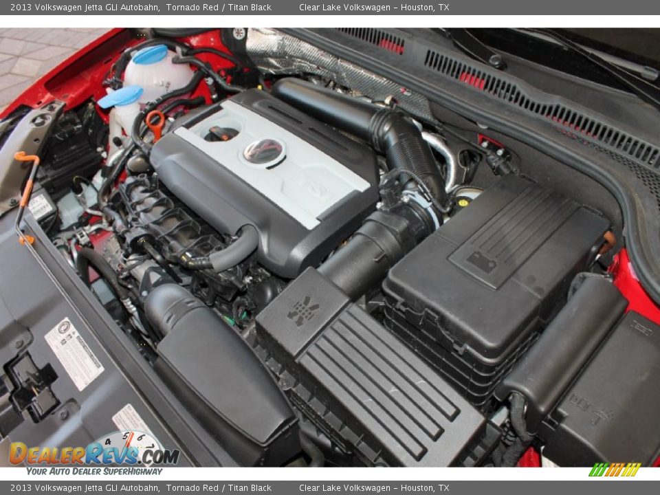 2013 Volkswagen Jetta GLI Autobahn Tornado Red / Titan Black Photo #33