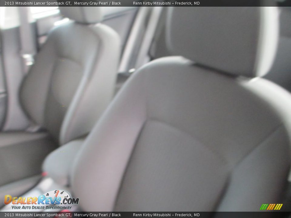 2013 Mitsubishi Lancer Sportback GT Mercury Gray Pearl / Black Photo #11