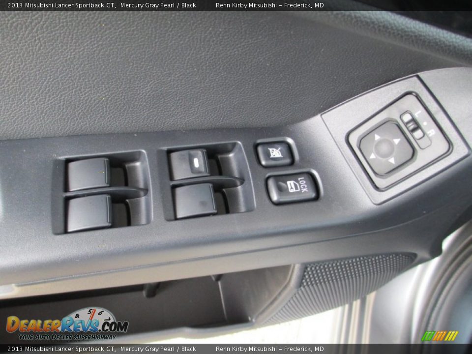 2013 Mitsubishi Lancer Sportback GT Mercury Gray Pearl / Black Photo #13