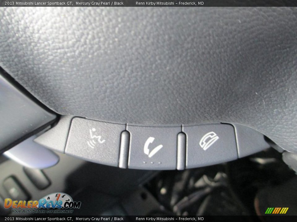 2013 Mitsubishi Lancer Sportback GT Mercury Gray Pearl / Black Photo #18